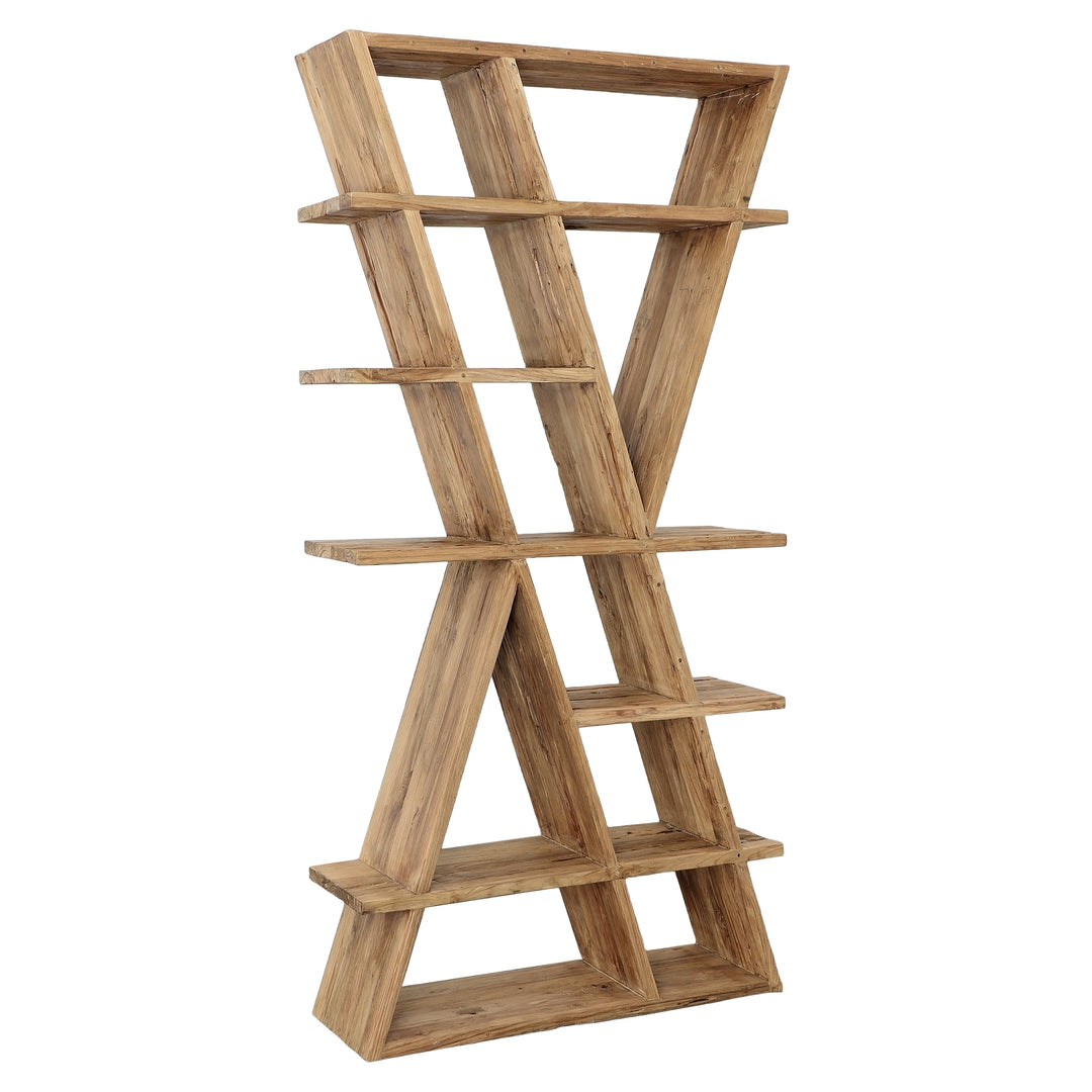 Whimsical Floral Shelf Organizer