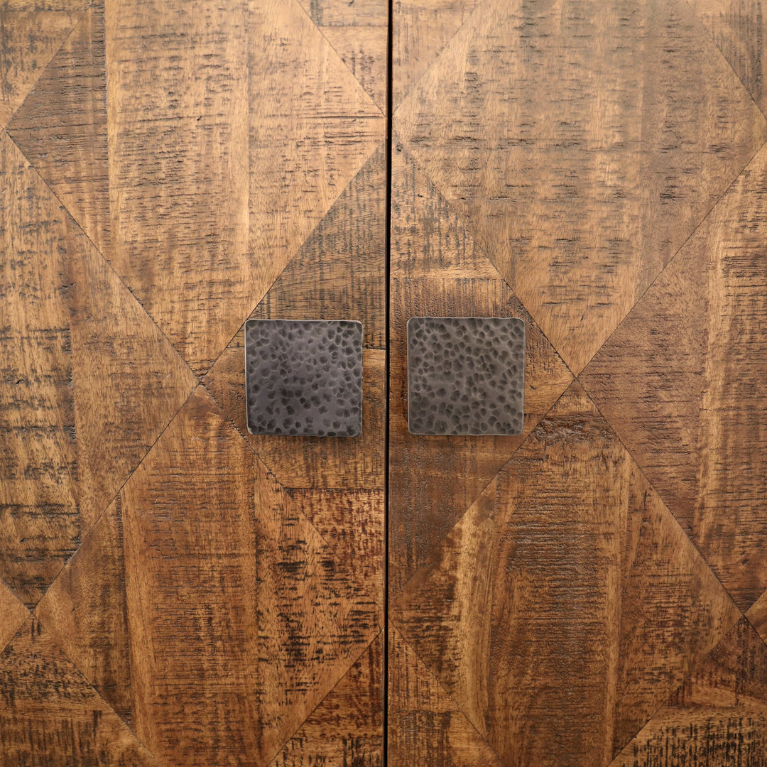 Modern Vibe Sliding Doors Storage Cabinet