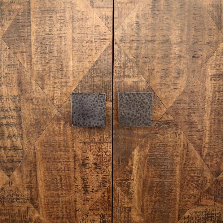 Modern Vibe Sliding Doors Storage Cabinet