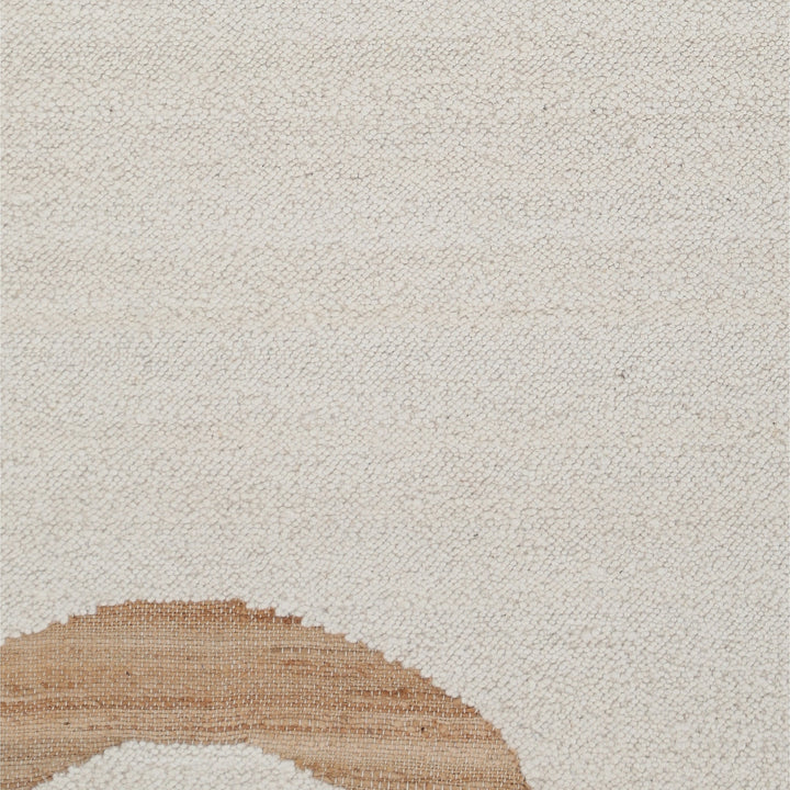 Nature's Embrace Handwoven Jute Rug (108cm x 137cm)