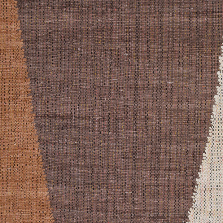 Earthy Woven Charm - Brown 1.8m x 2.7m Area Rug