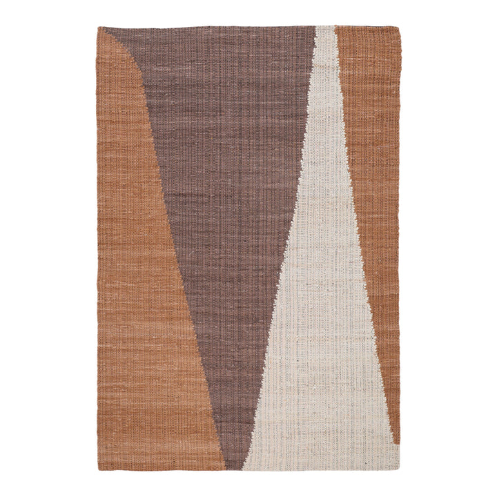 Earthy Woven Charm - Brown 1.8m x 2.7m Area Rug