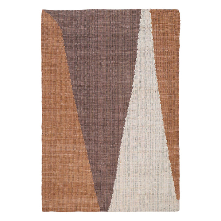 Cozy Woven Earth Tones 8x10 Area Rug