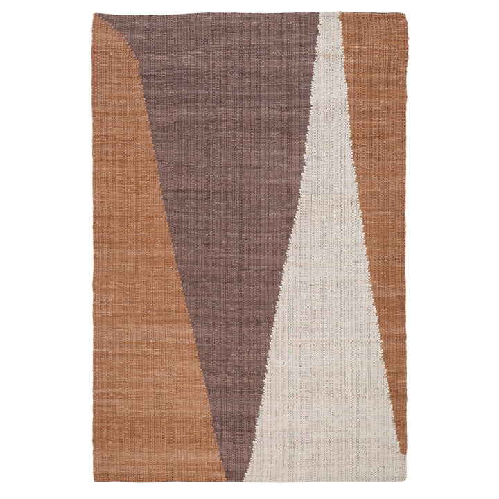 Earthy Wanderlust Brown Jute Rug (3ft x 4ft)