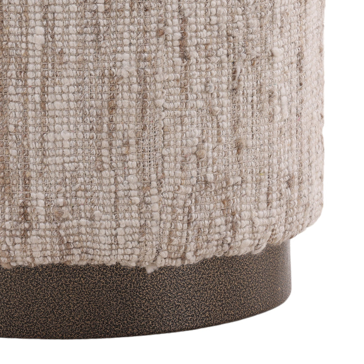 Timeless Breeze Amber Accent Stool