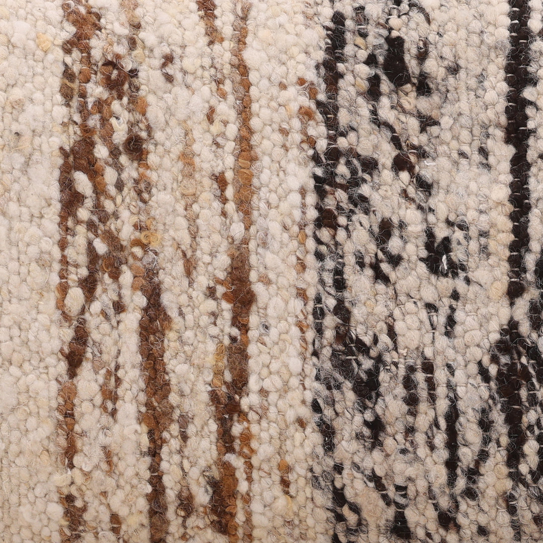 Cozy Nest Brown: Premium Throw Pillow