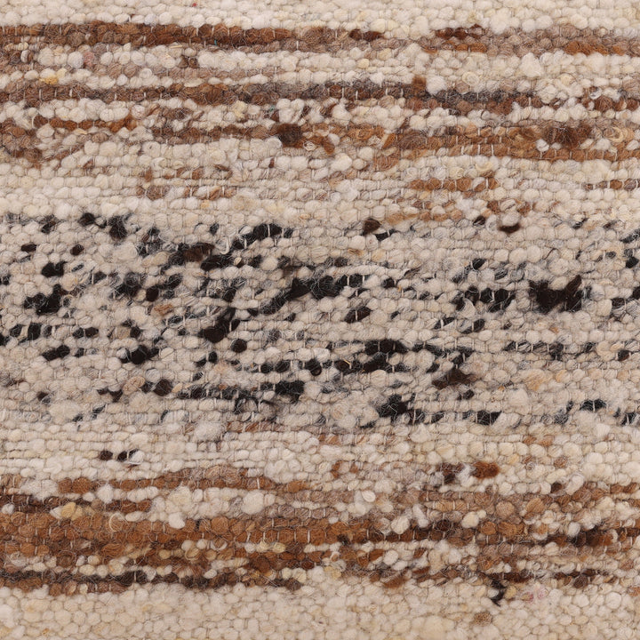 ComfyCloud Plush Brown Cushion (20 inches)