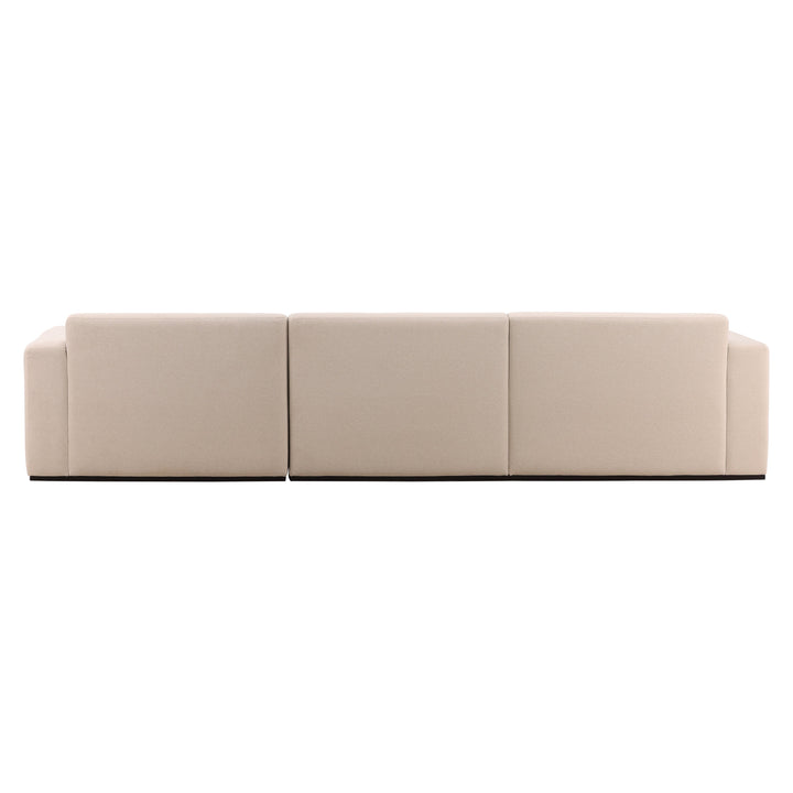Urban Retreat Cream Chaise Sectional