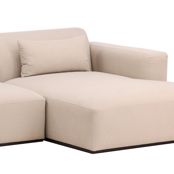 Urban Retreat Cream Chaise Sectional