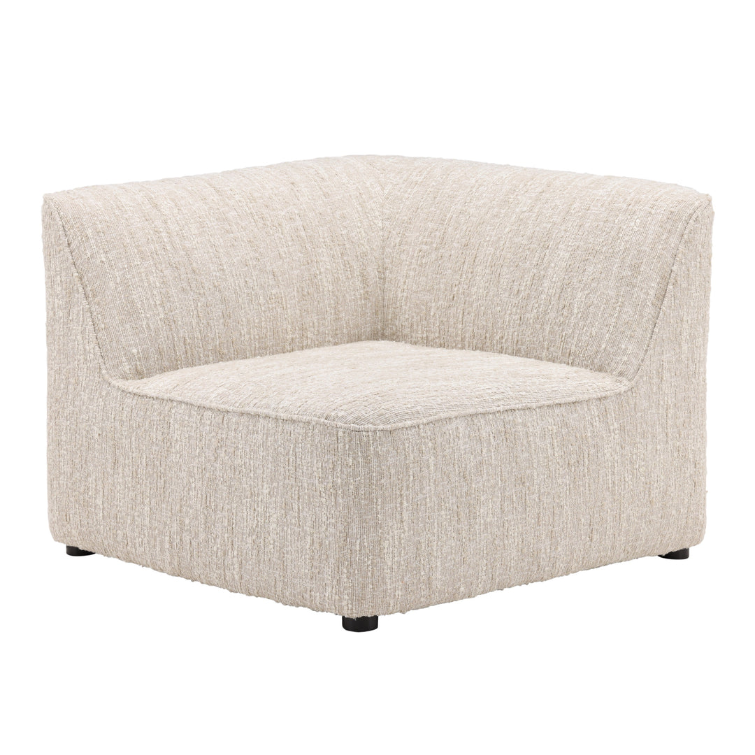 Cozy Nook Modular Corner Sofa - Warm Beige Hue