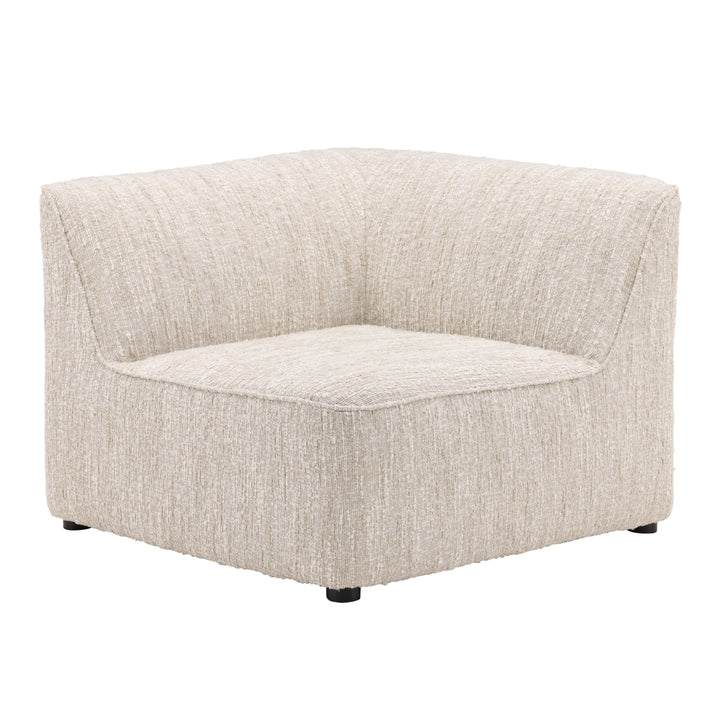 Cozy Nook Modular Corner Sofa - Warm Beige Hue