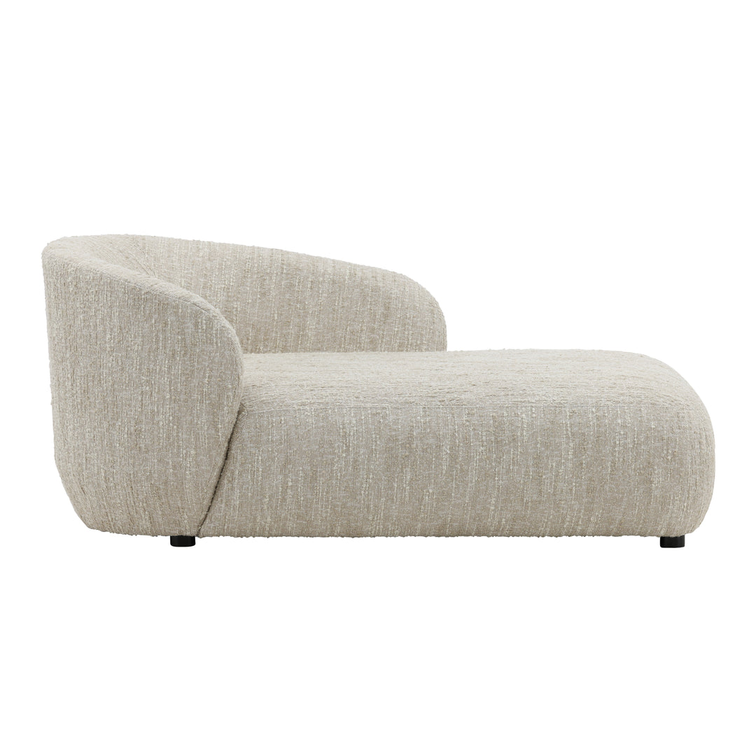Sofi's Sun-Kissed Retreat Beige Chaise Lounge