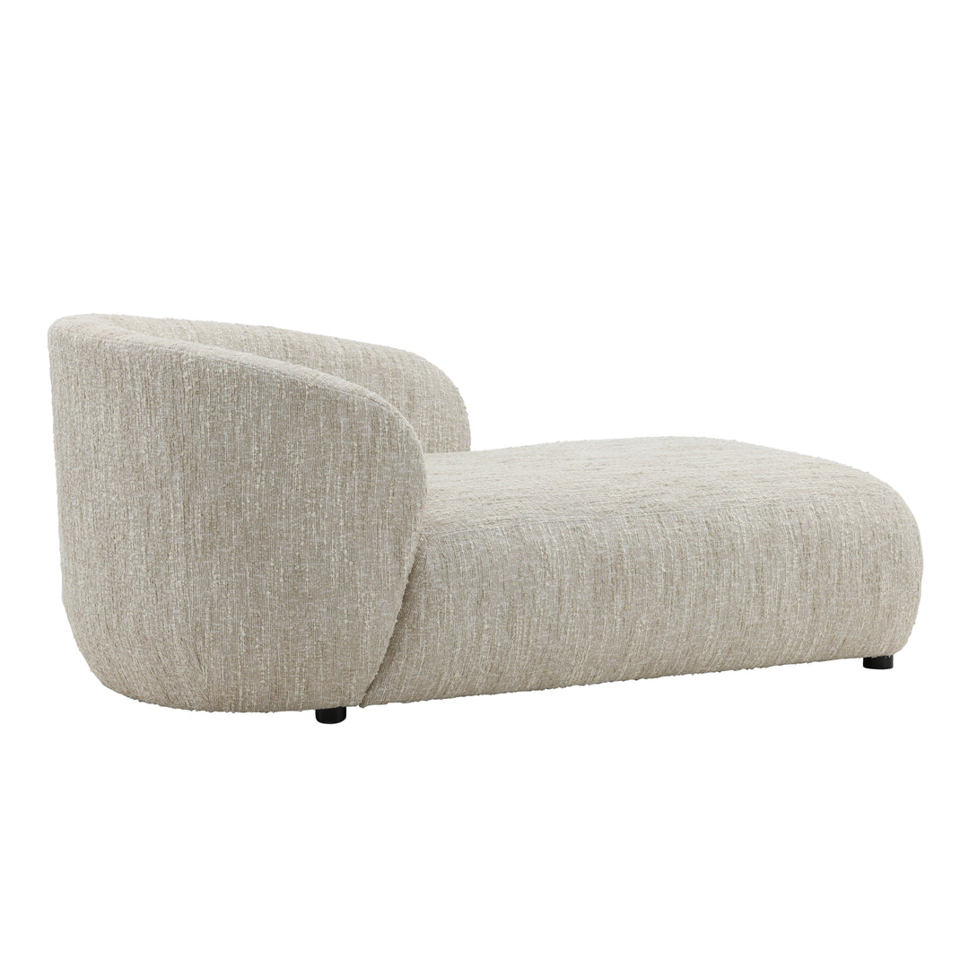 Sofi's Sun-Kissed Retreat Beige Chaise Lounge