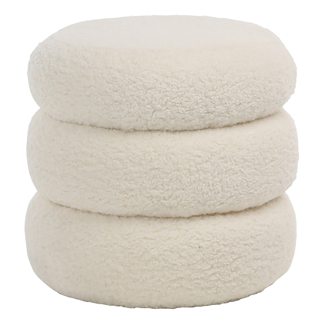 LoungePulse Upholstered Footrest with Chic Design