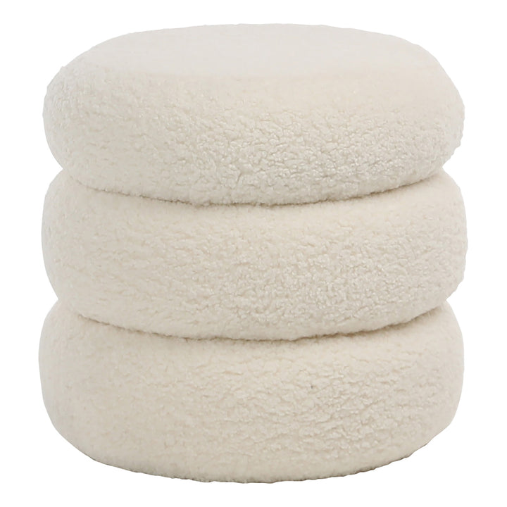 LoungePulse Upholstered Footrest with Chic Design