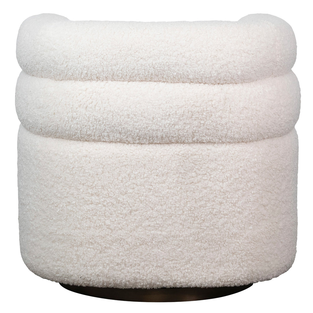 Revolve Premium Swivel Chair in Luxurious Fabric