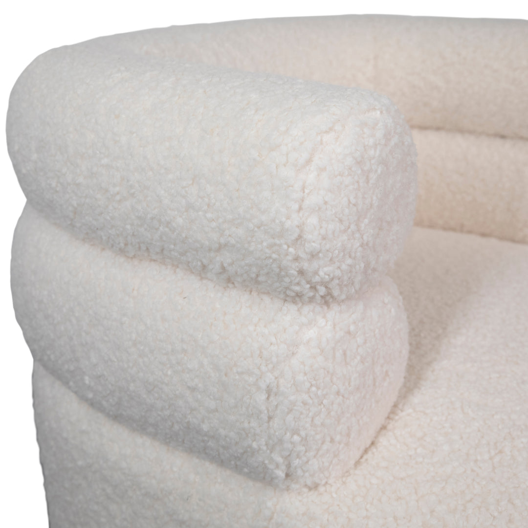 Revolve Premium Swivel Chair in Luxurious Fabric