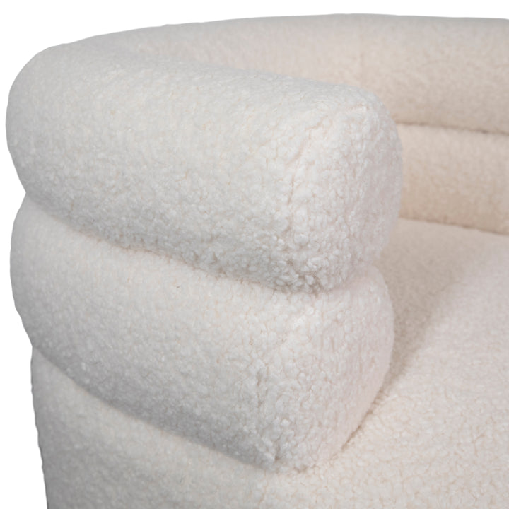 Revolve Premium Swivel Chair in Luxurious Fabric
