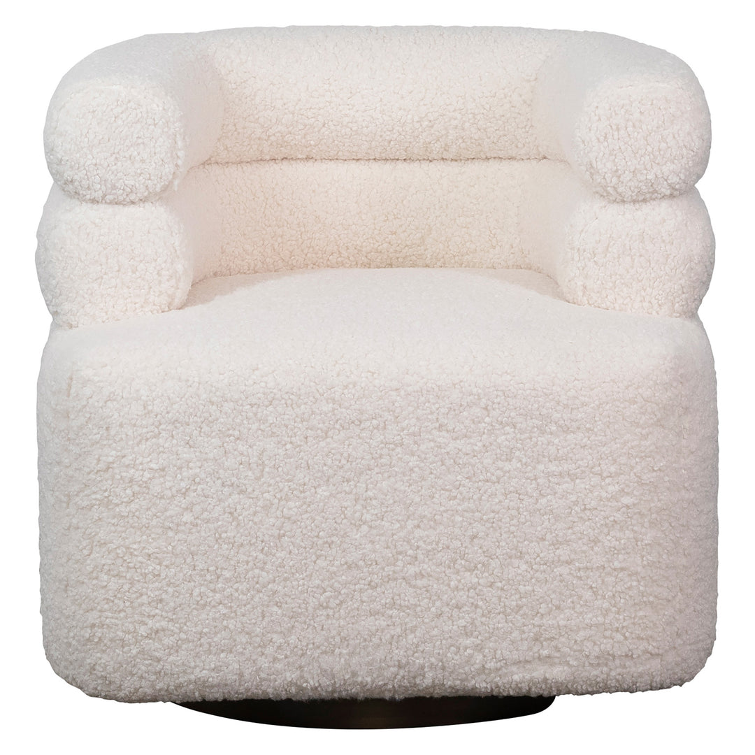 Revolve Premium Swivel Chair in Luxurious Fabric