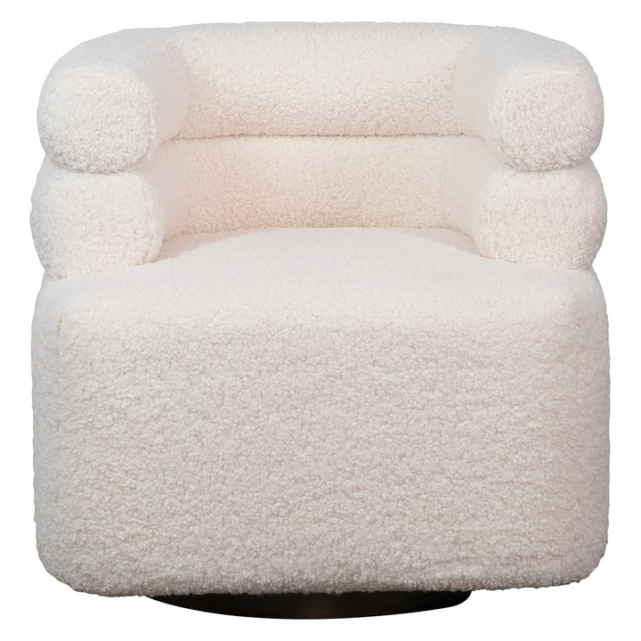 Revolve Premium Swivel Chair in Luxurious Fabric