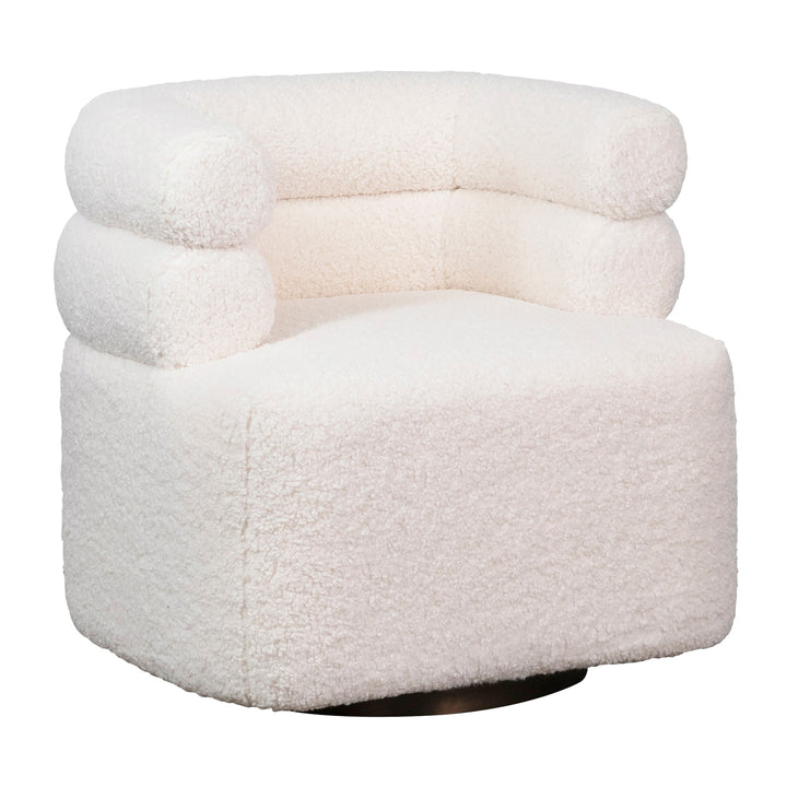 Revolve Premium Swivel Chair in Luxurious Fabric