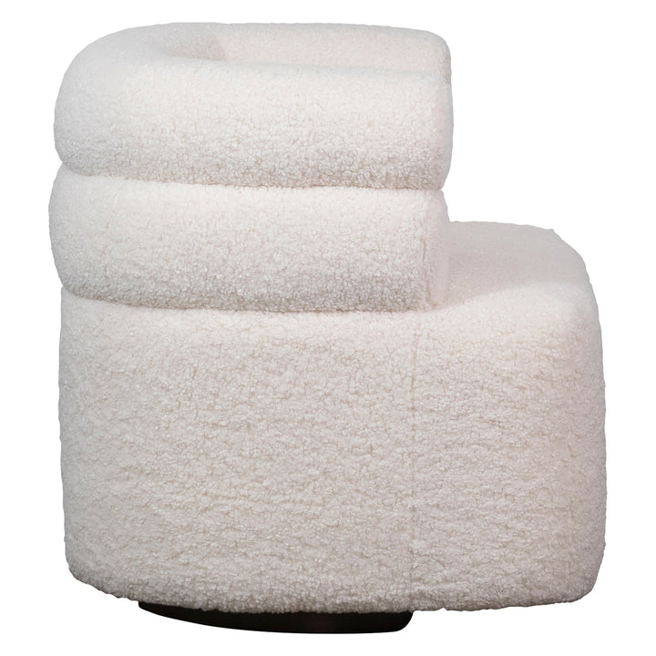 Revolve Premium Swivel Chair in Luxurious Fabric