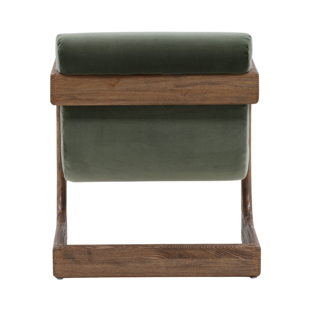Whimsy Wicker Gather Chair in Sage