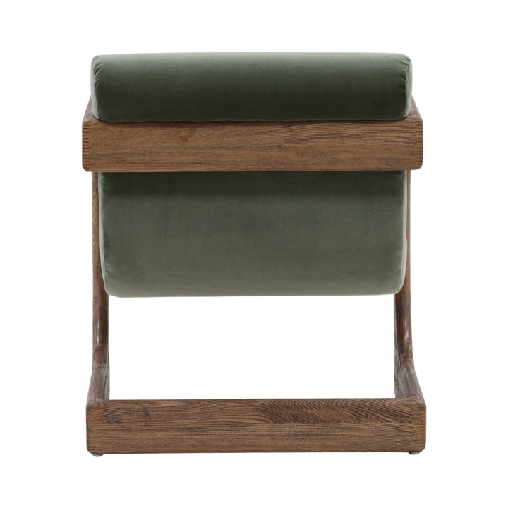 Whimsy Wicker Gather Chair in Sage