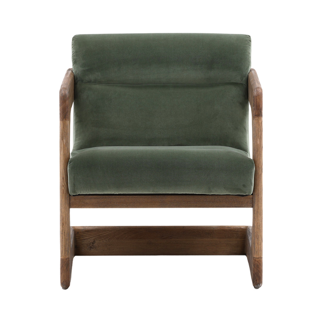 Whimsy Wicker Gather Chair in Sage