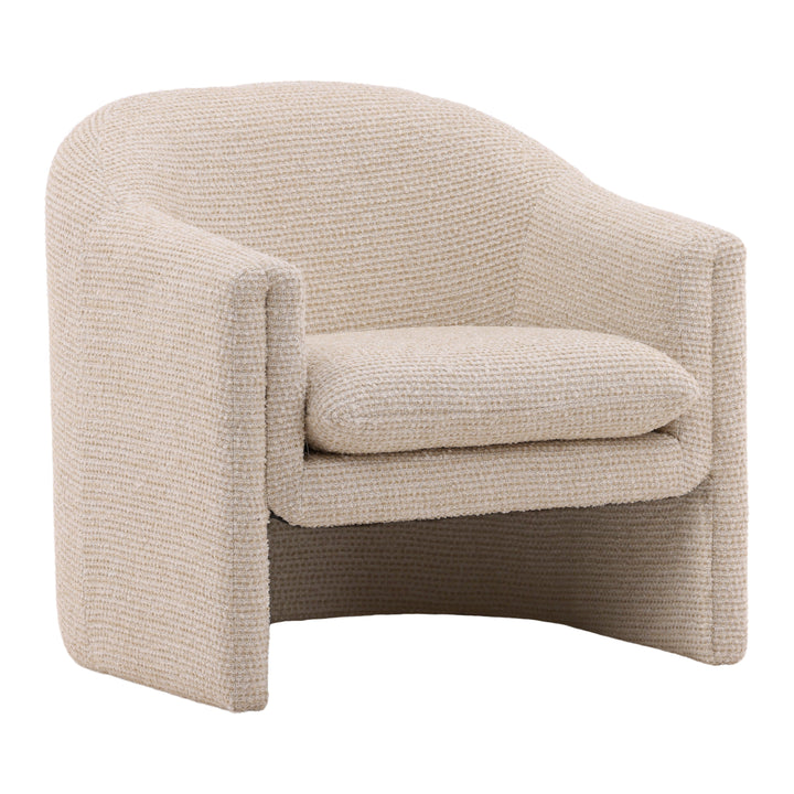 Elegant Whisper Linen Occasional Chair