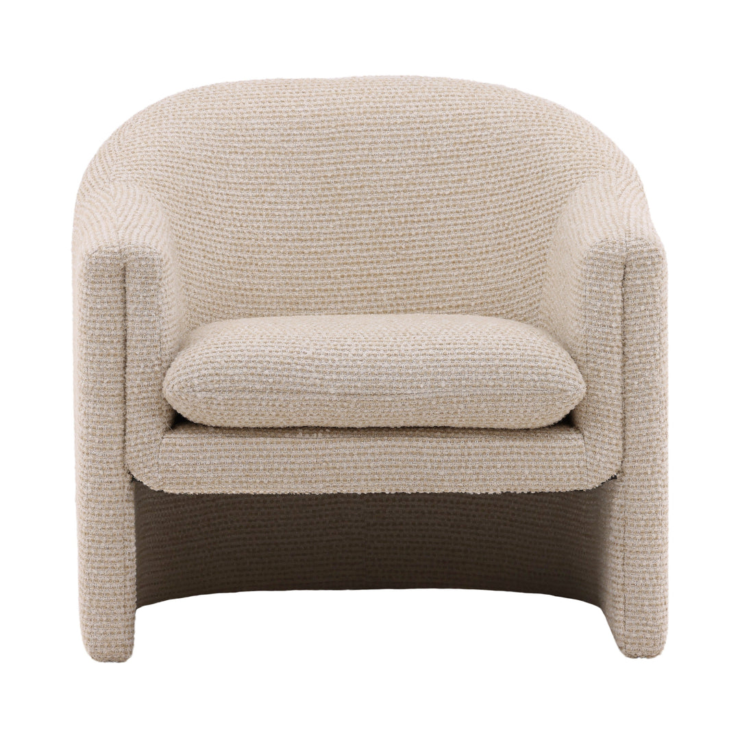 Elegant Whisper Linen Occasional Chair
