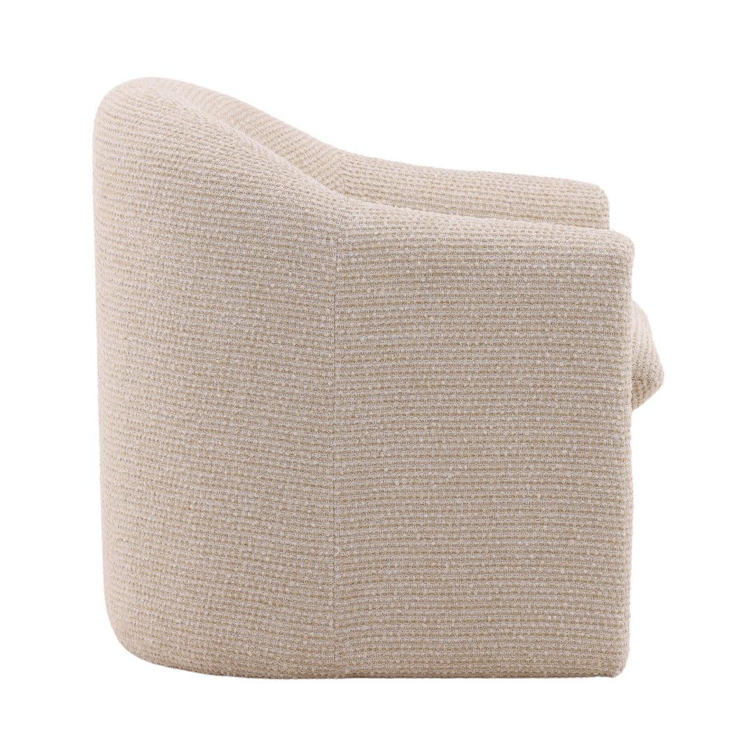 Elegant Whisper Linen Occasional Chair