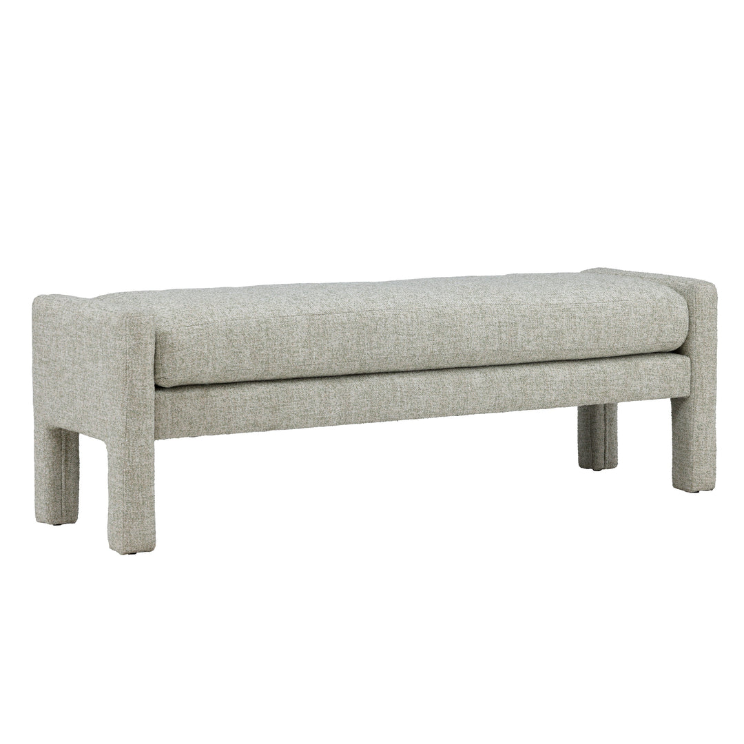 Sagely Comfort Seat: Modern 96% Polyester & 4% Acrylic Bench