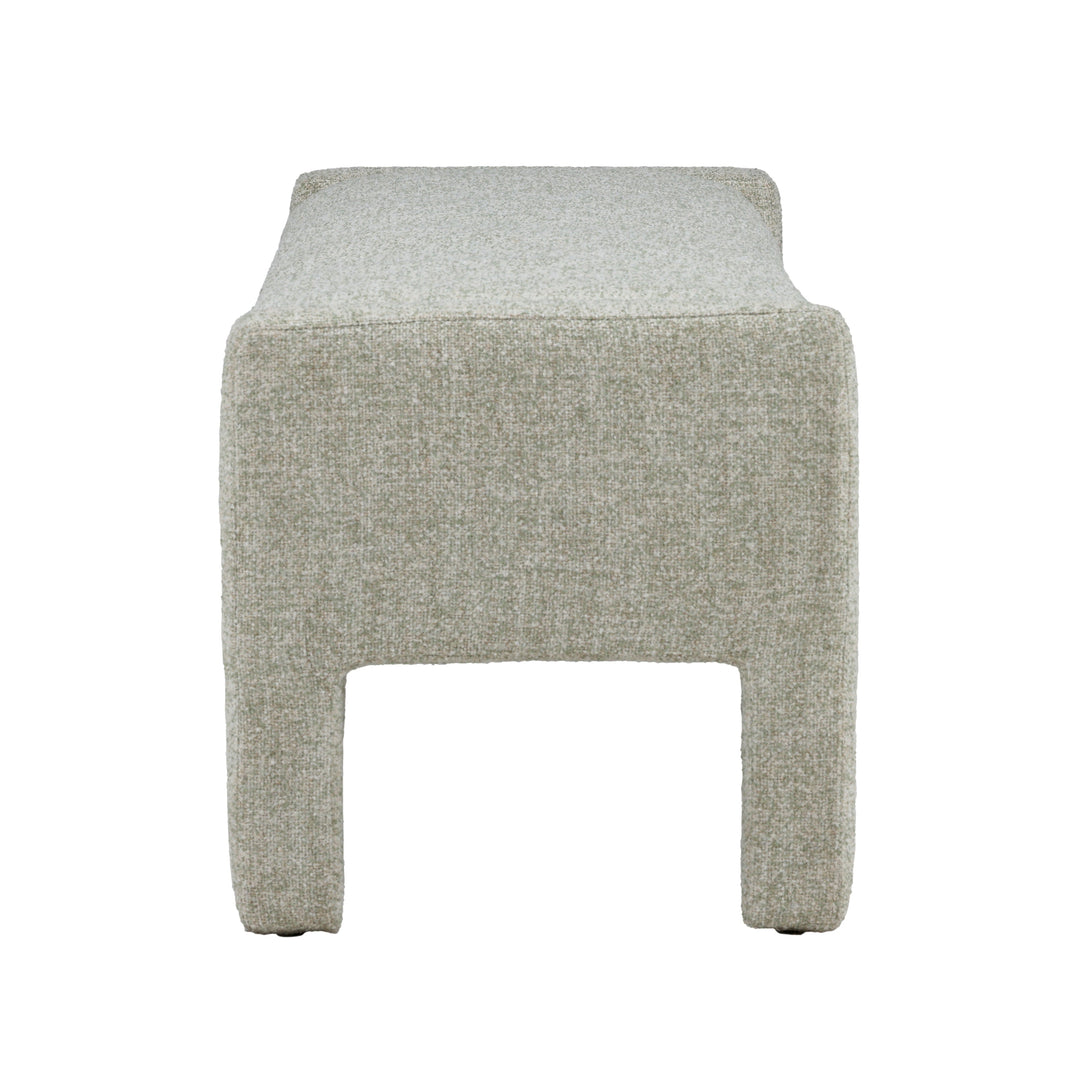 Sagely Comfort Seat: Modern 96% Polyester & 4% Acrylic Bench