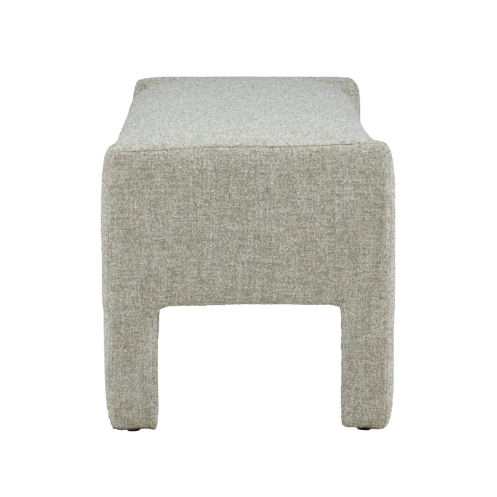 Sagely Comfort Seat: Modern 96% Polyester & 4% Acrylic Bench