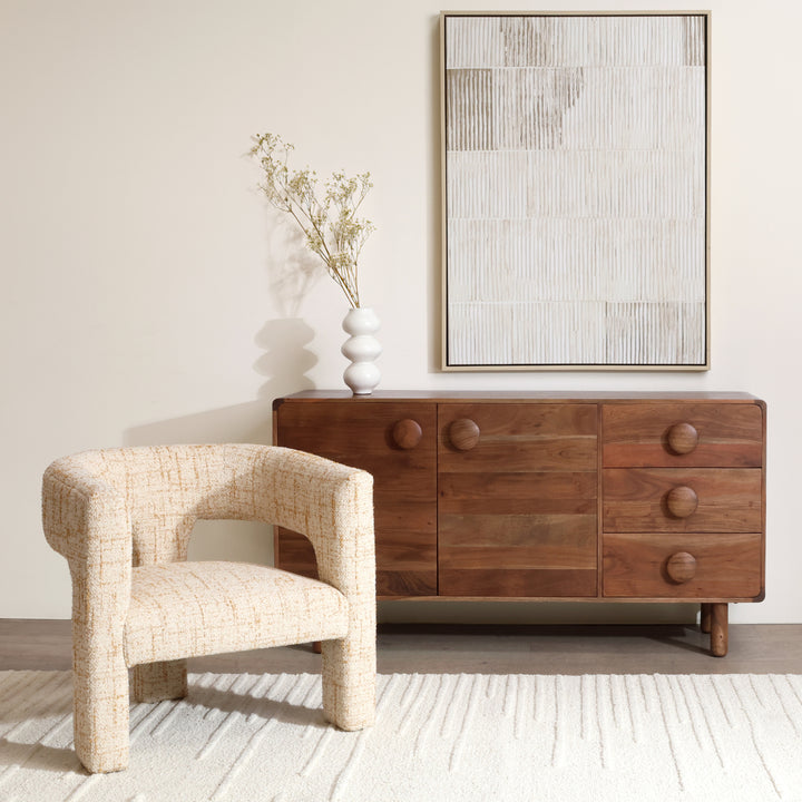 Vogue Whimsy Velvet Recliner