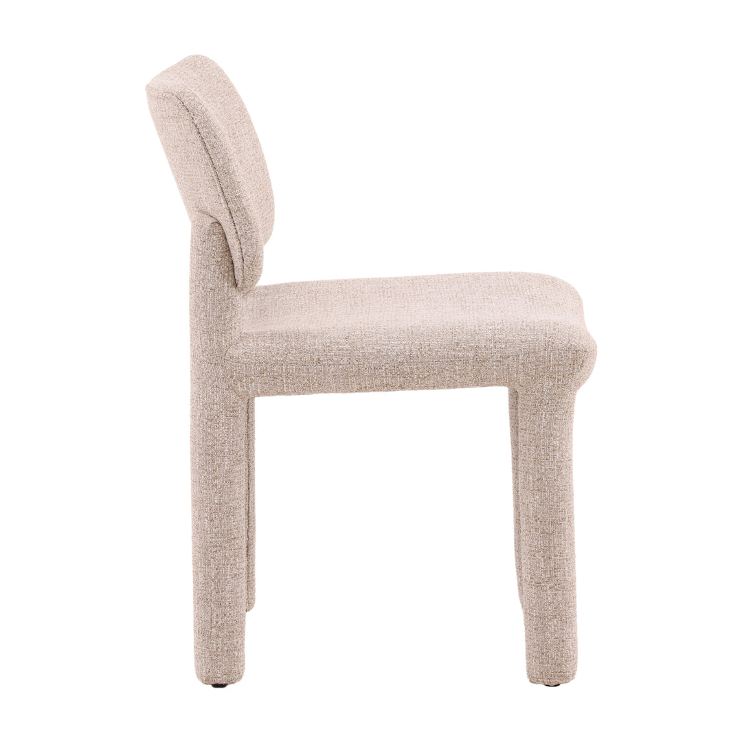 Elegant Wave Duo Sand-hued Seating