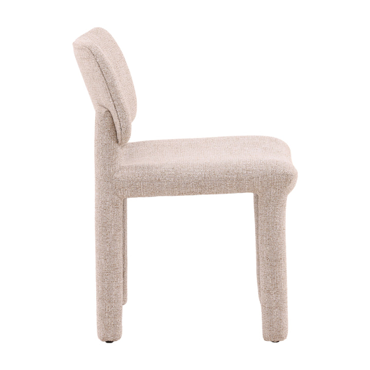 Elegant Wave Duo Sand-hued Seating