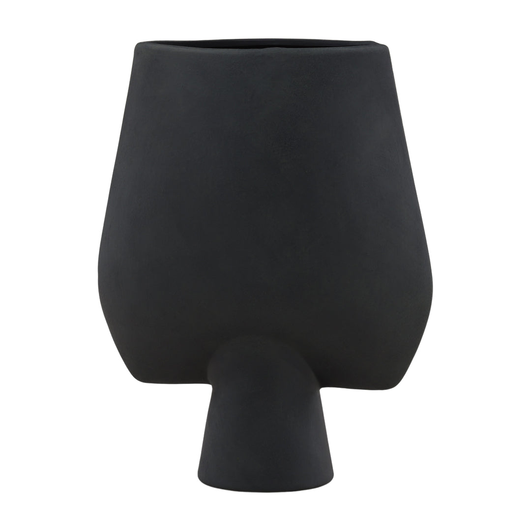 Obsidian Elegance Dark Vessel