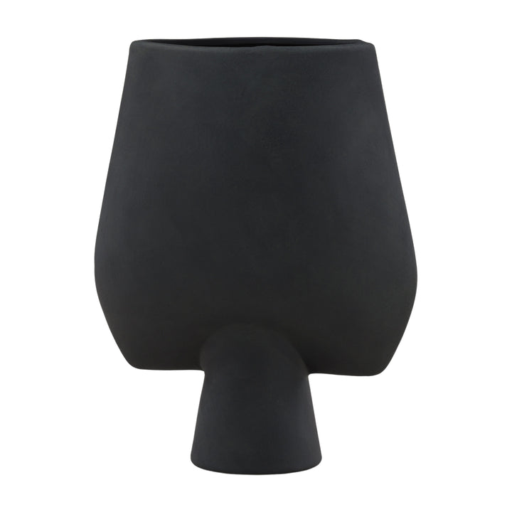 Obsidian Elegance Dark Vessel