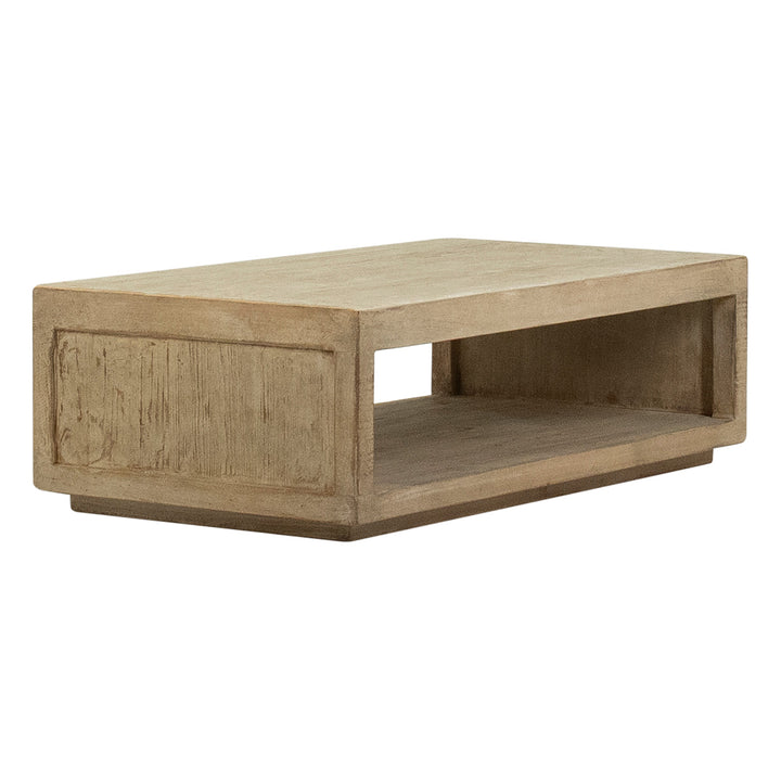 Artisanal Unique Solid Wood Coffee Table