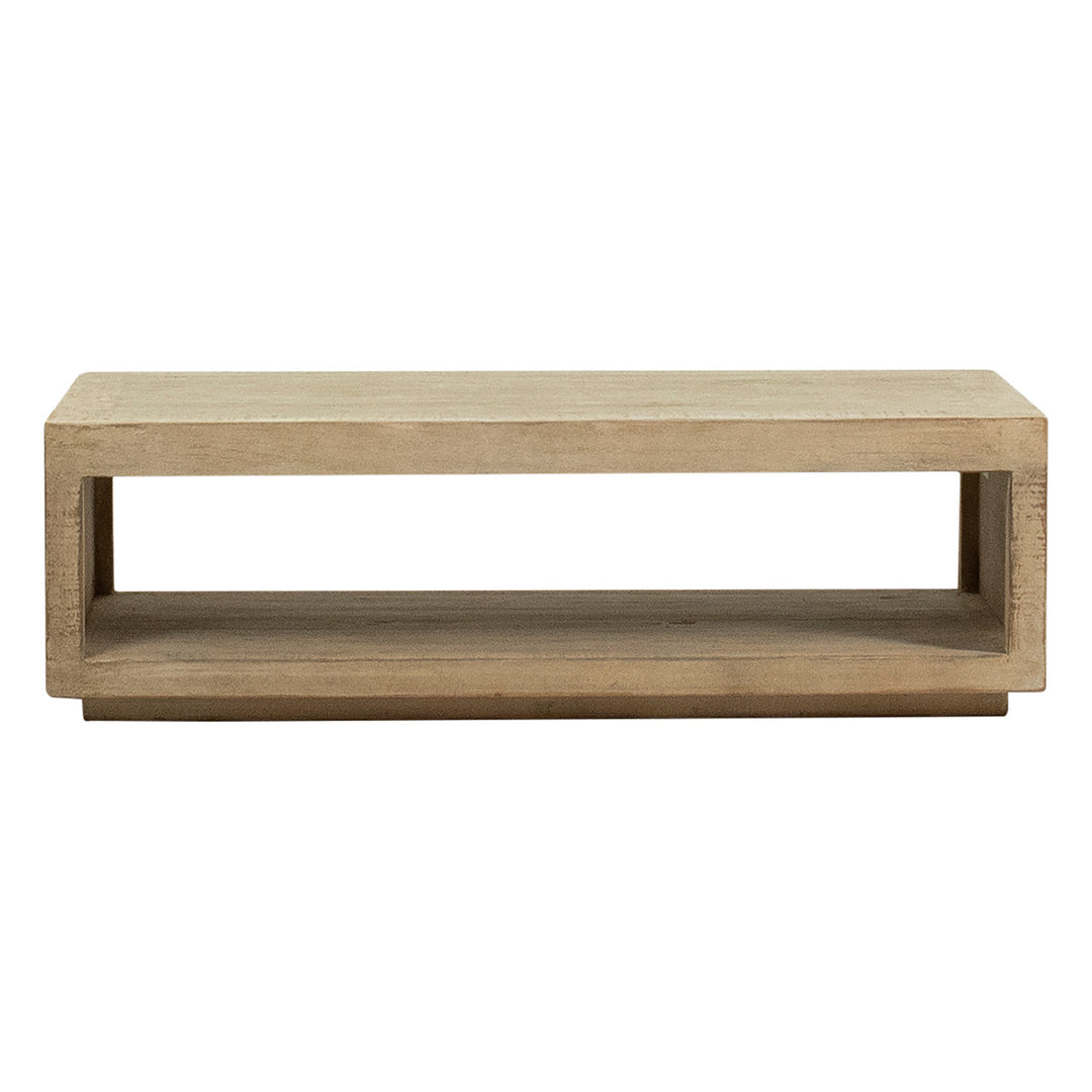 Artisanal Unique Solid Wood Coffee Table