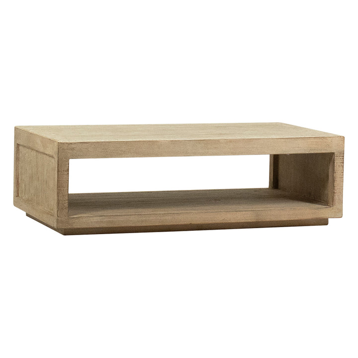 Artisanal Unique Solid Wood Coffee Table