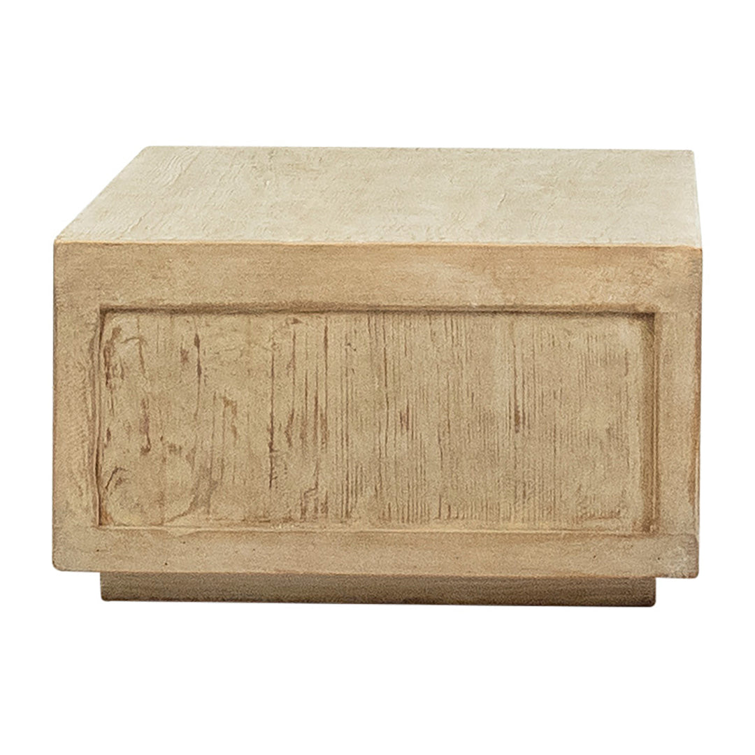 Artisanal Unique Solid Wood Coffee Table