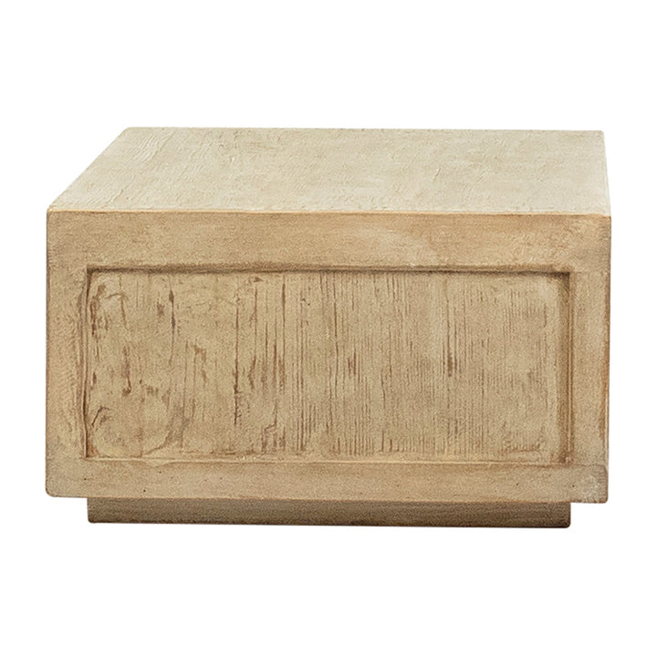 Artisanal Unique Solid Wood Coffee Table