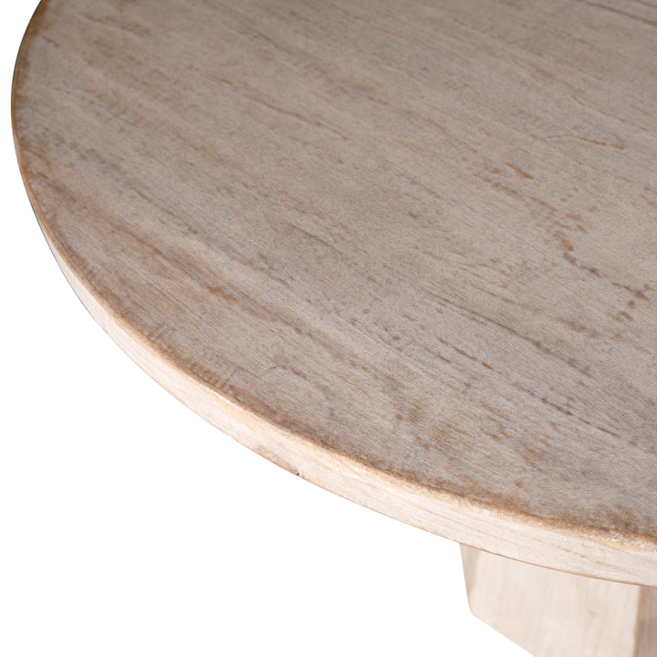 Elegant Artisan Crafted Round Feasting Table