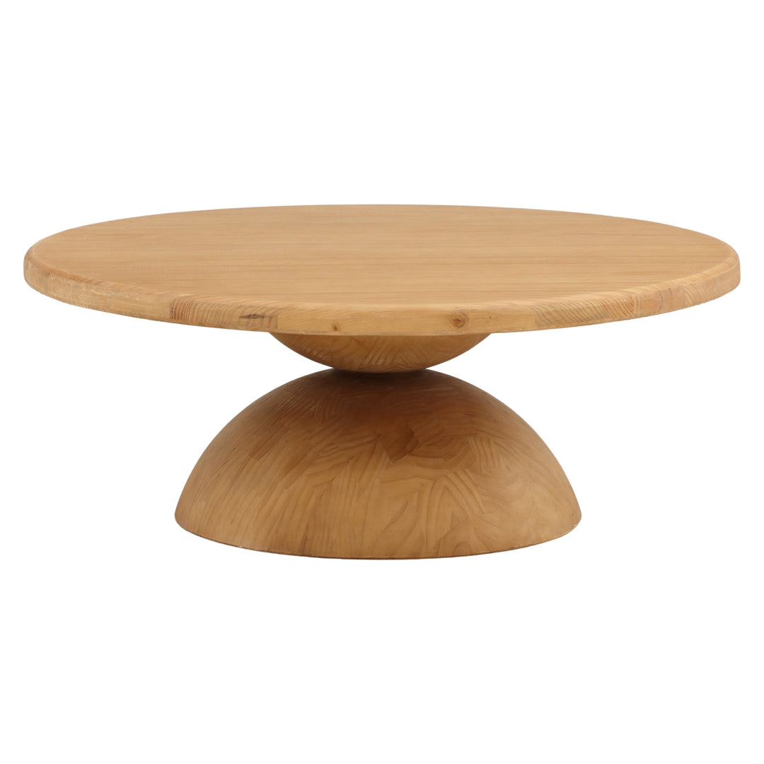 Rustic Wanderlust Solid Wood Coffee Table
