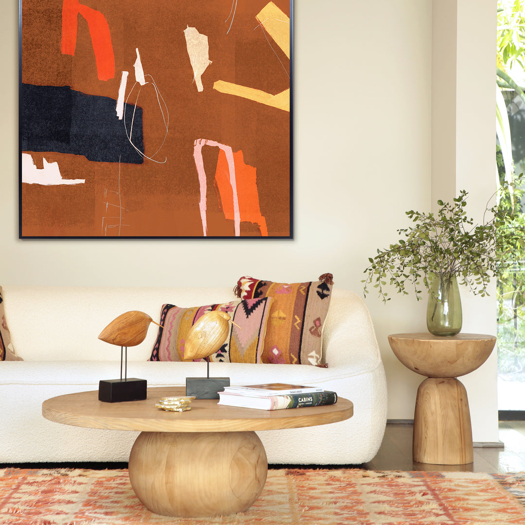 Modern Geometric Side Table