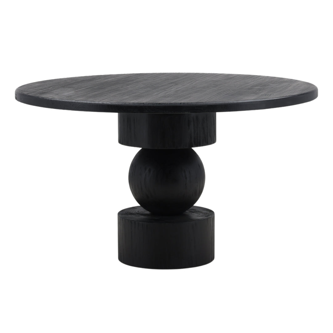 Modern Maven Matte Black Dining Table