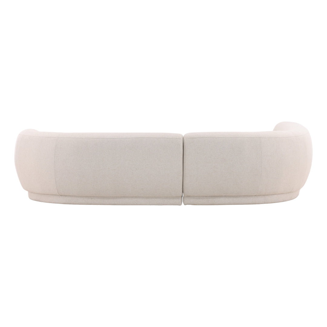 Coastal Dreams Luxury Webbed Sectional Sofa